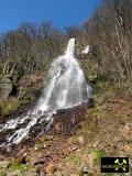 Der Trusetaler Wasserfall bei Trusetal im Thüringer Wald, (D) (3) 15. April 2015.JPG